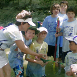 Kids at Creek Camp